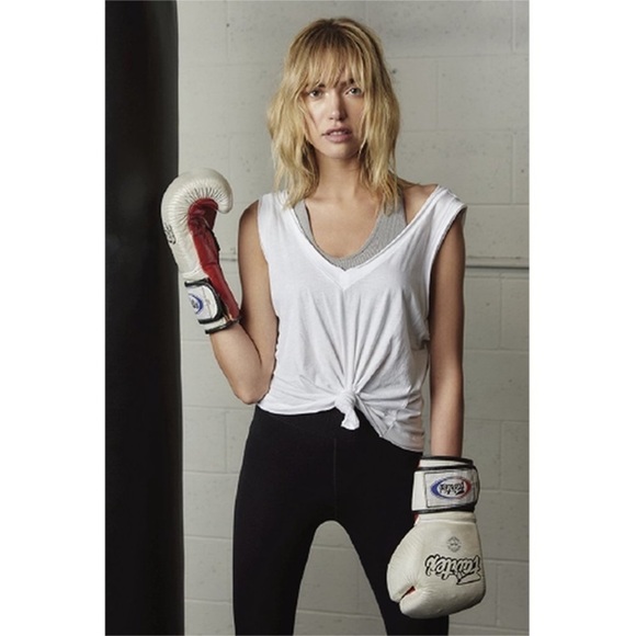 Free People Tops - Free People Henry Active White Tank Top Size Small Women